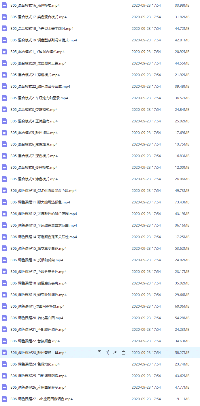 【12GB】敬伟PS教程全集
