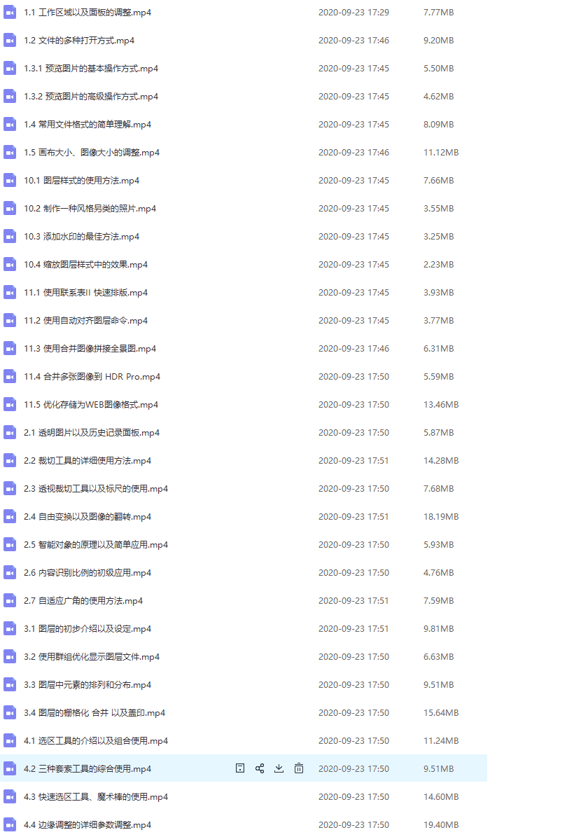 PS基础教程丨史上最全最简单软件操作教程