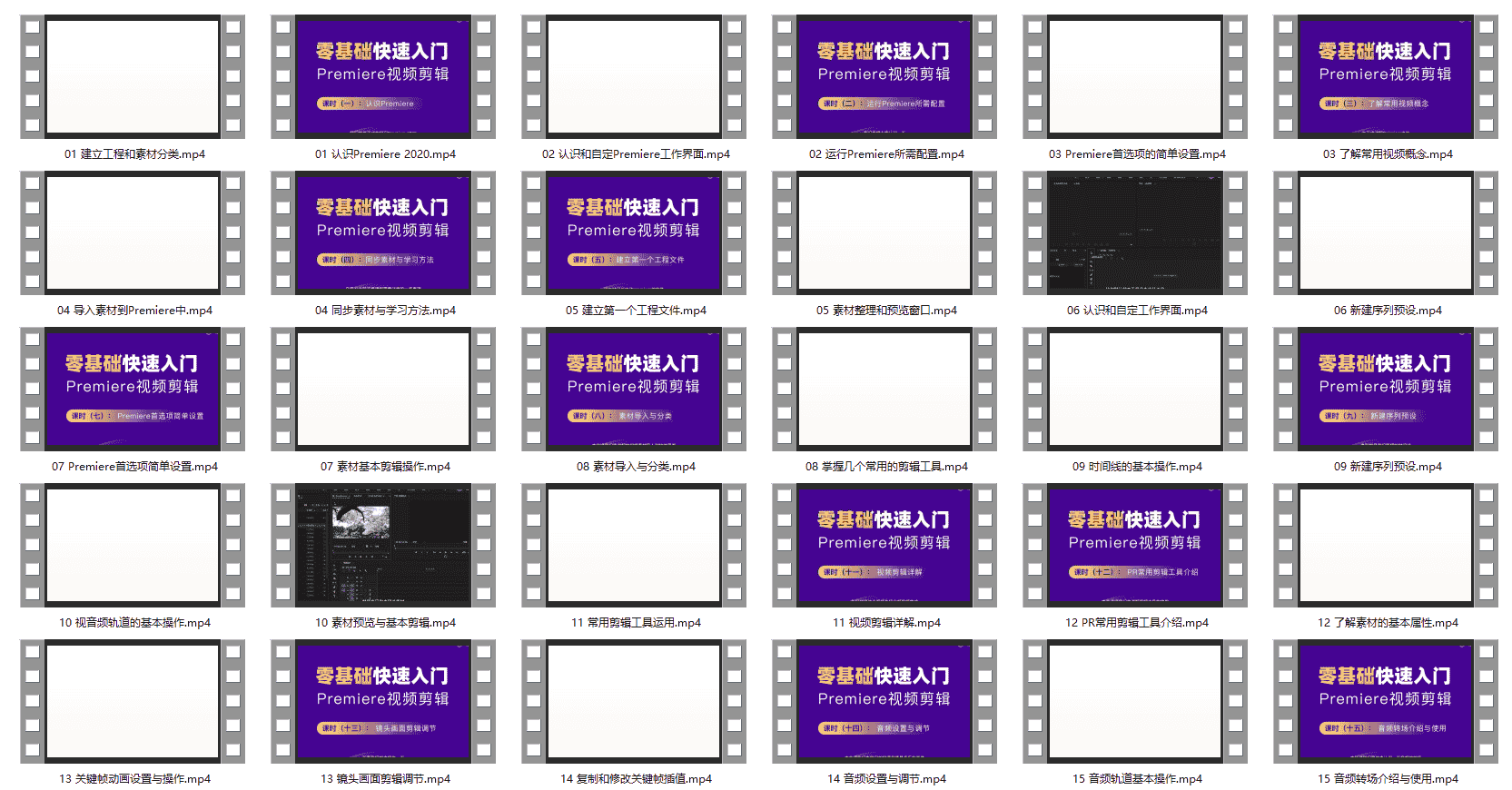 萌新UP主必备-Premiere Pro 2020快速入门教程