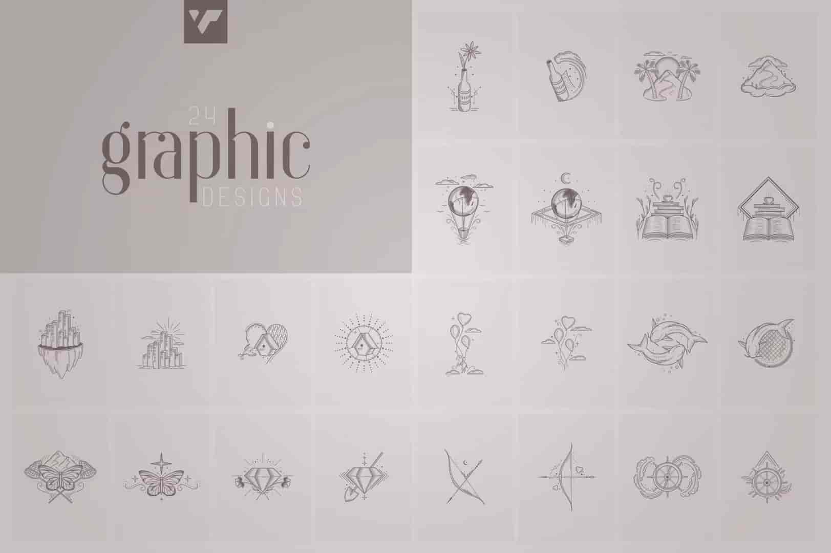 复古风格字体