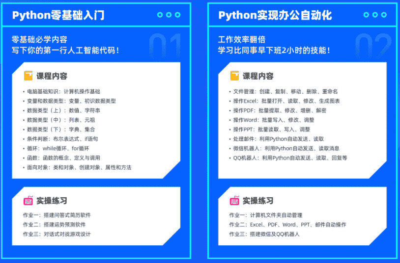 职场人必学的Python技能课(含素材)