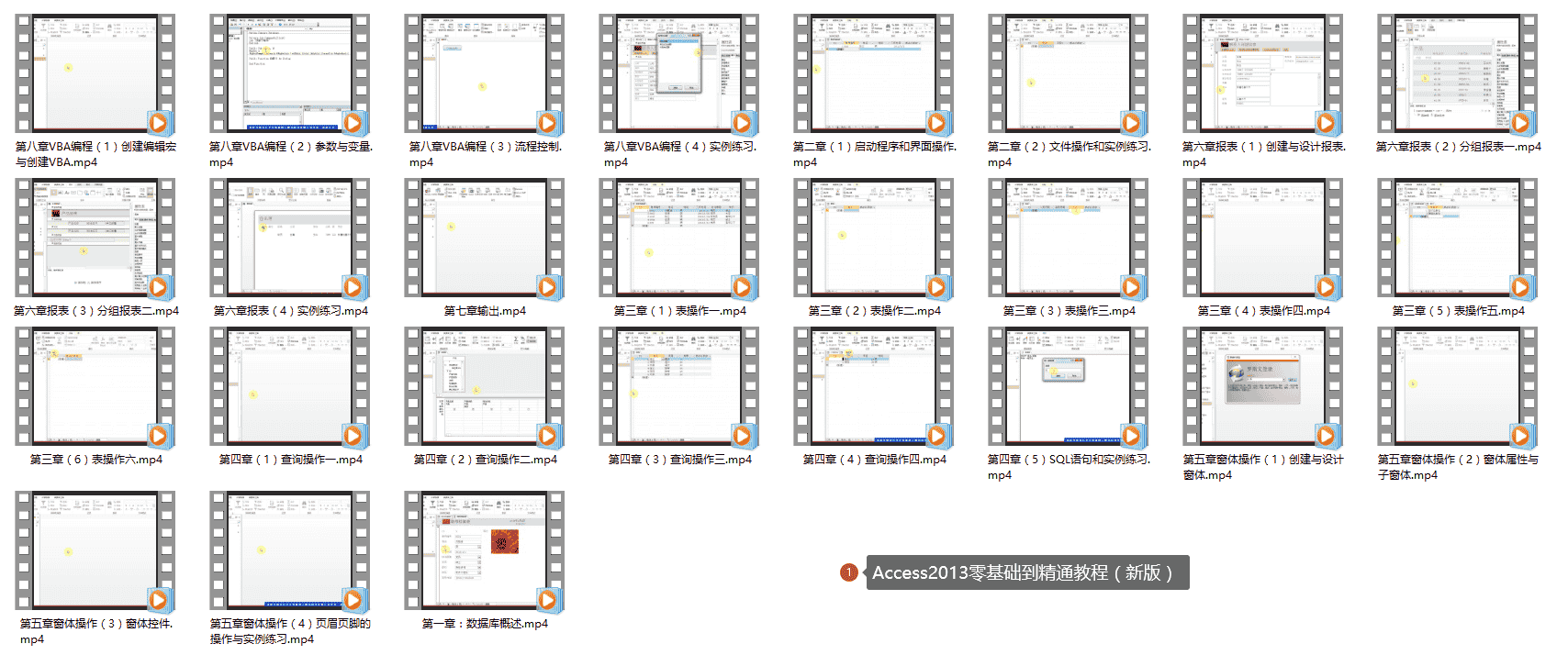 Access2013零基础到精通教程(新版)