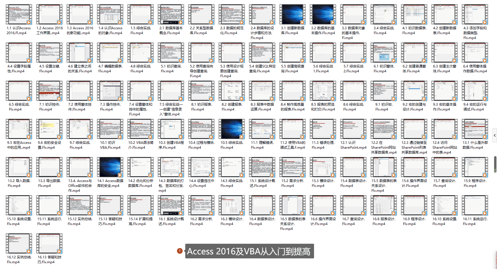 Access 2016及VBA从入门到提高