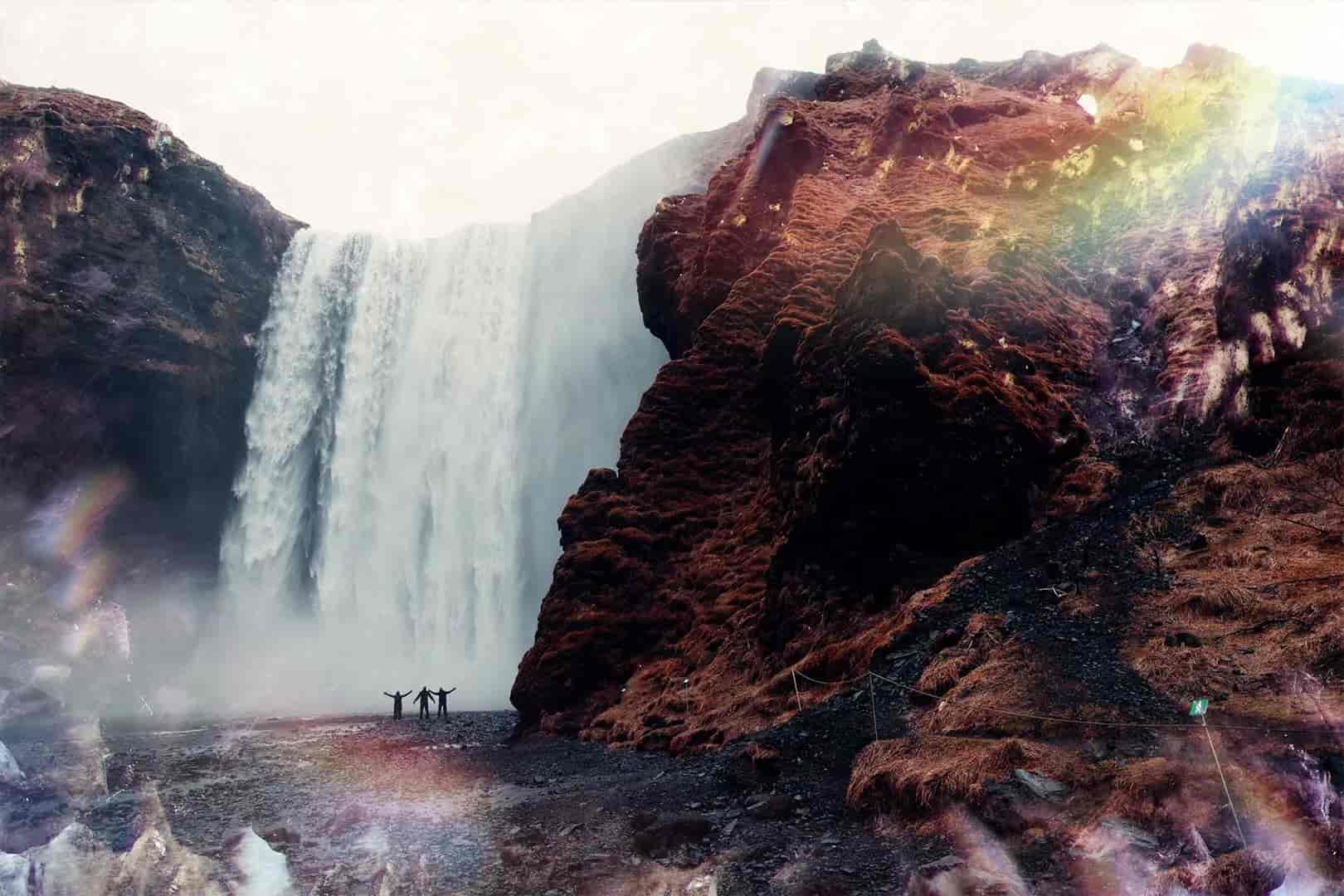 水晶质感的背景