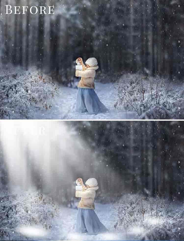 PS后期光照效果动作脚本(含教程)