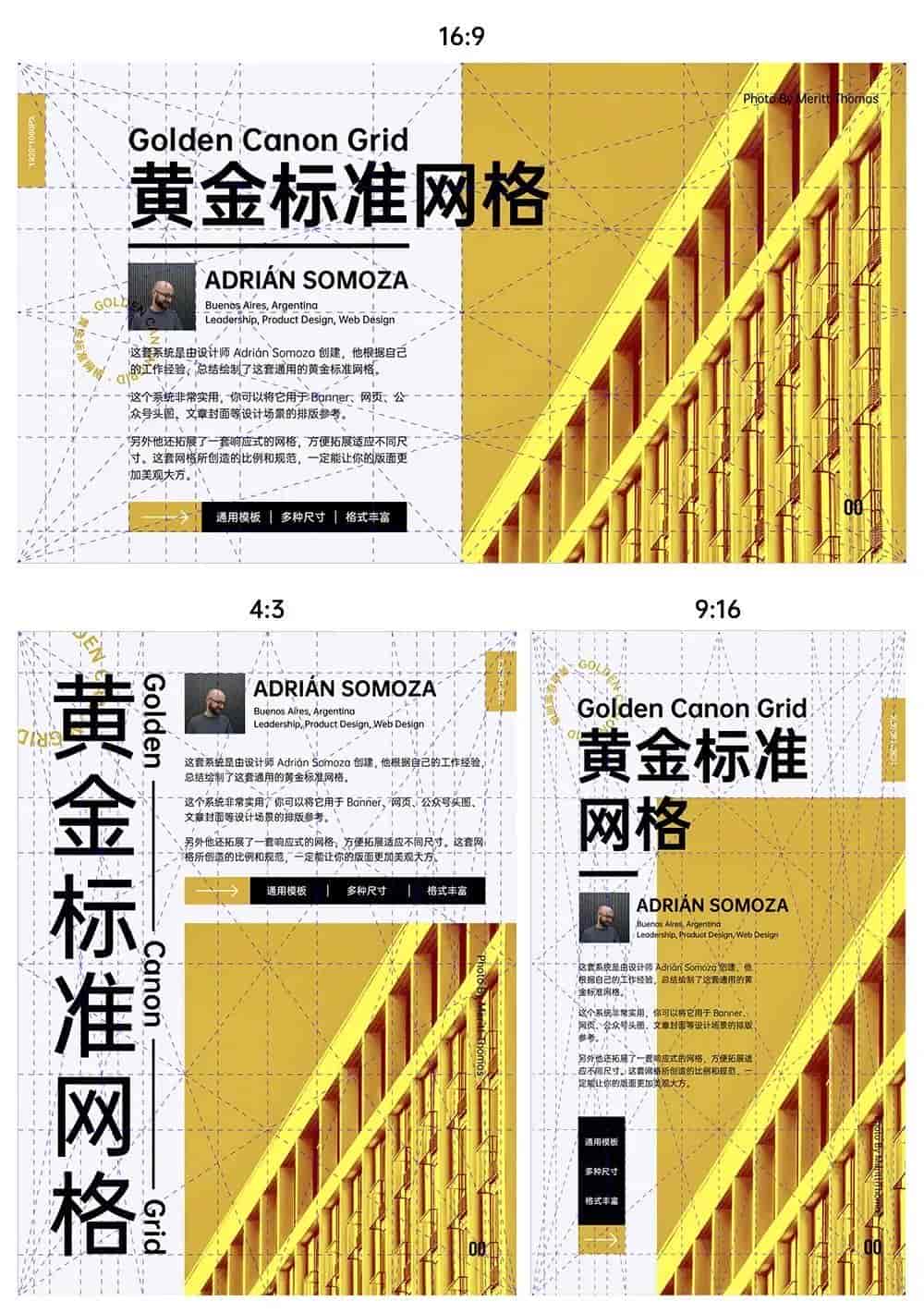 整套黄金标准网格系统