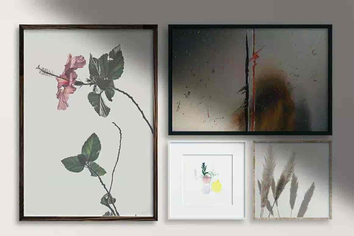作品展示相框样机