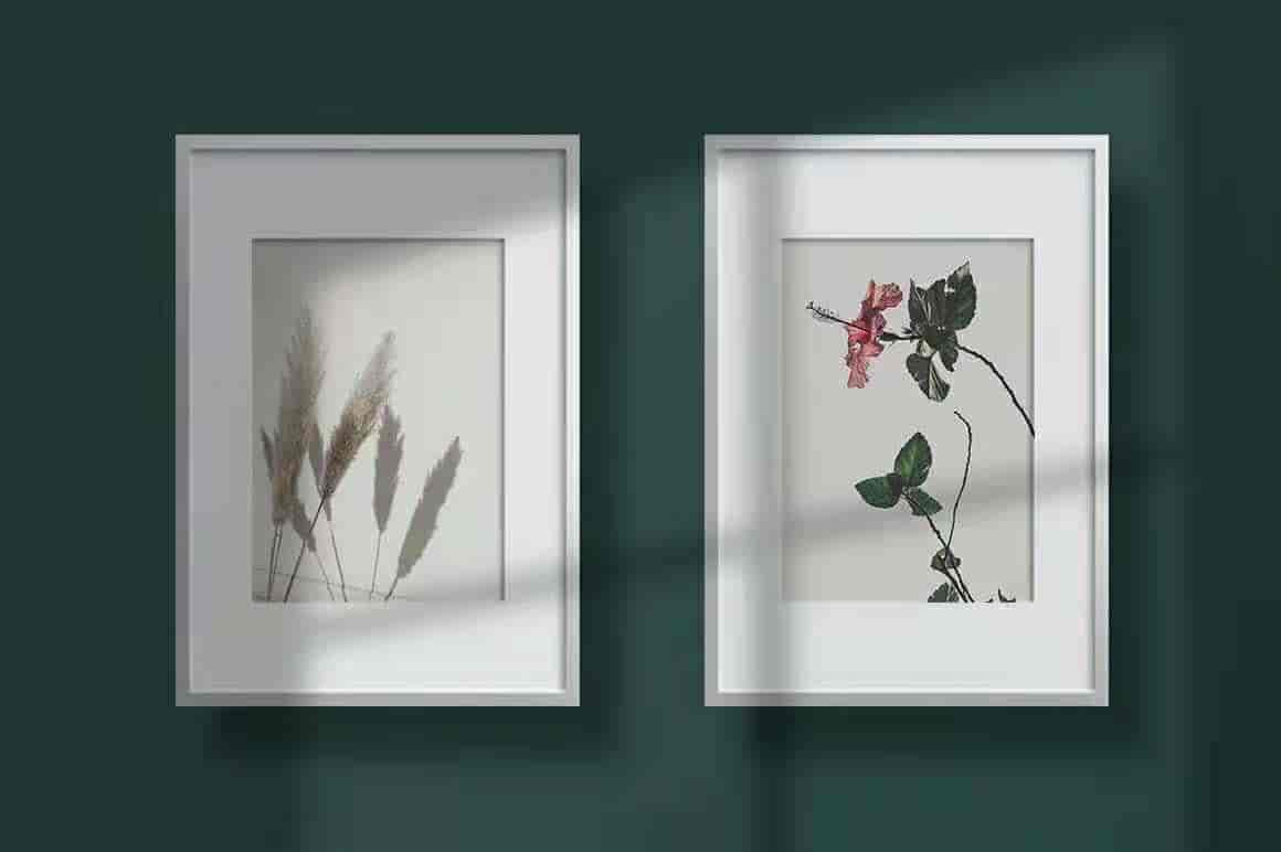 作品展示相框样机