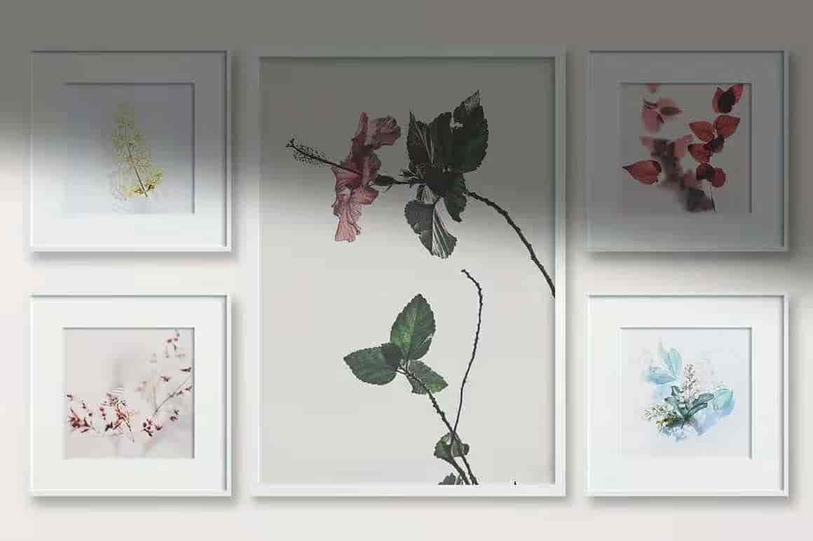 作品展示相框样机