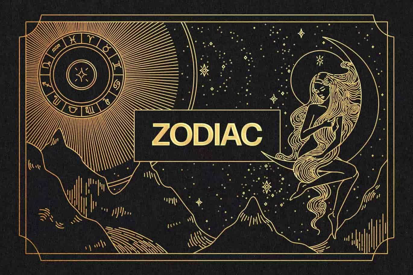 十二星座塔罗牌矢量插画大集合