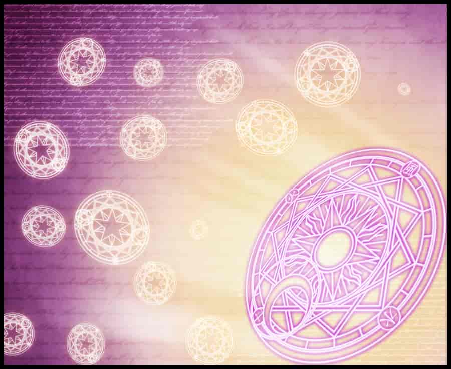 奇幻魔法阵图案PS笔刷