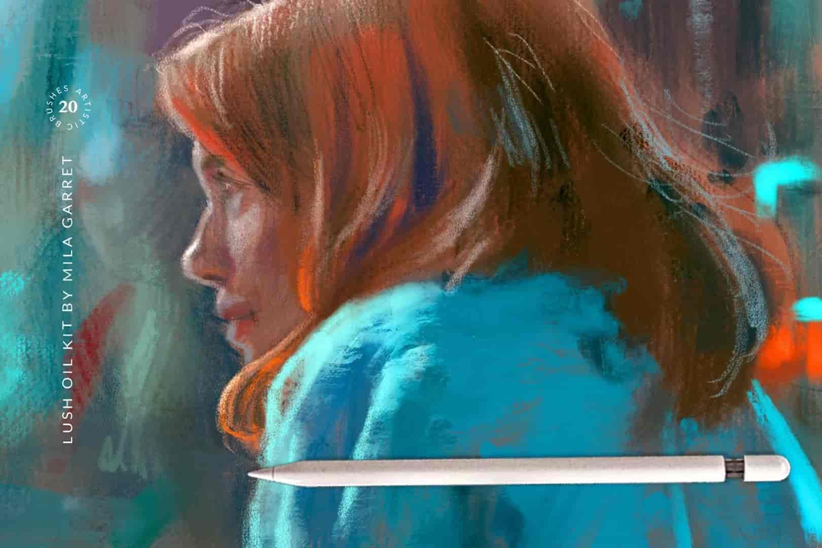 艺术油画Procreate绘画笔刷