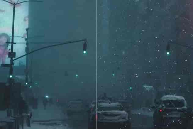 落雪飘雪特效PS笔刷