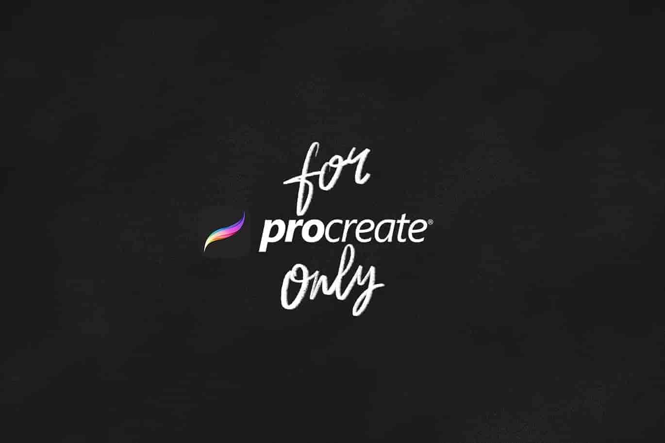 Procreat粉笔笔刷