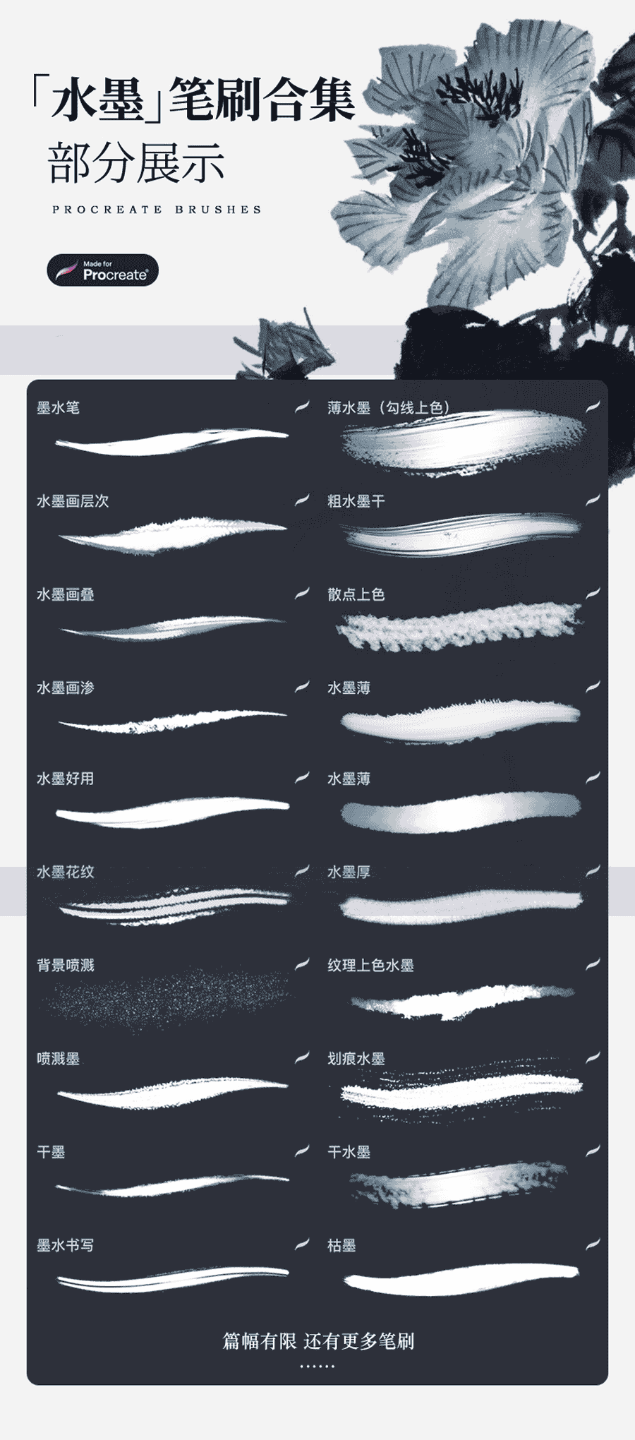 12000套Procreate笔刷大合集【11GB】