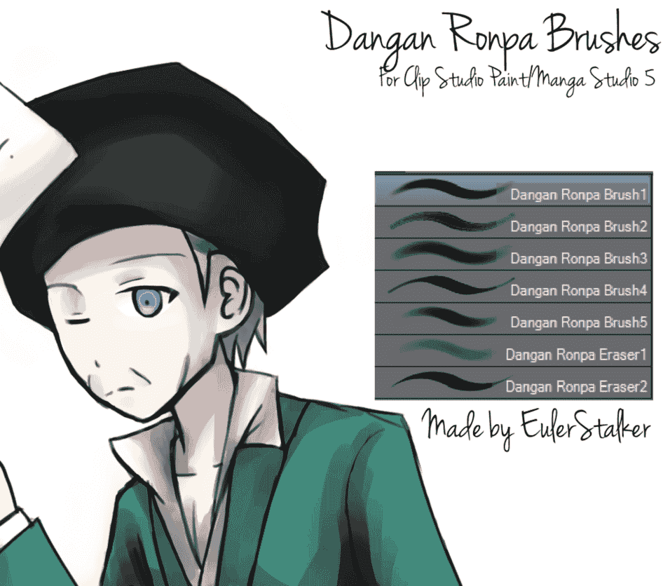 CLIP STUDIO PAINT插画笔刷