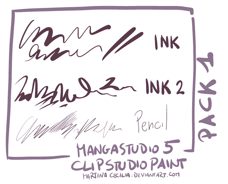 CLIP STUDIO PAINT品质CG插图笔刷