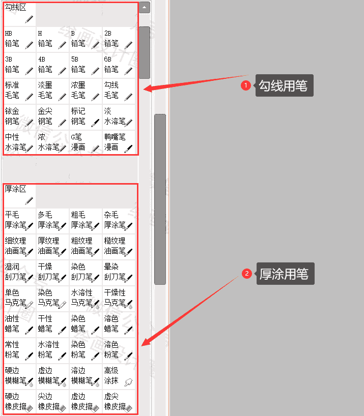 SAI2-2020终极笔刷包