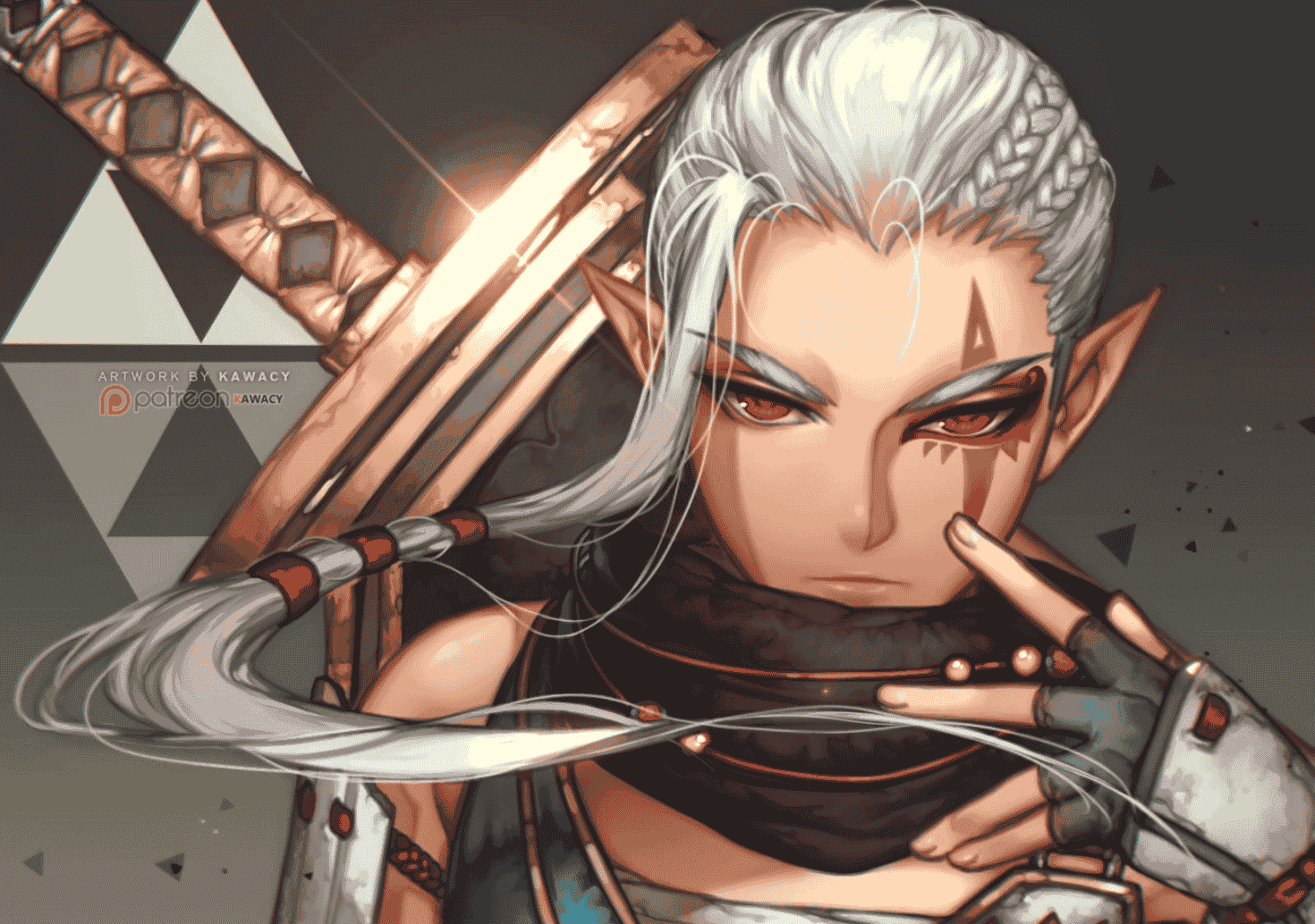 【河CY】 连载插画教程+PSD