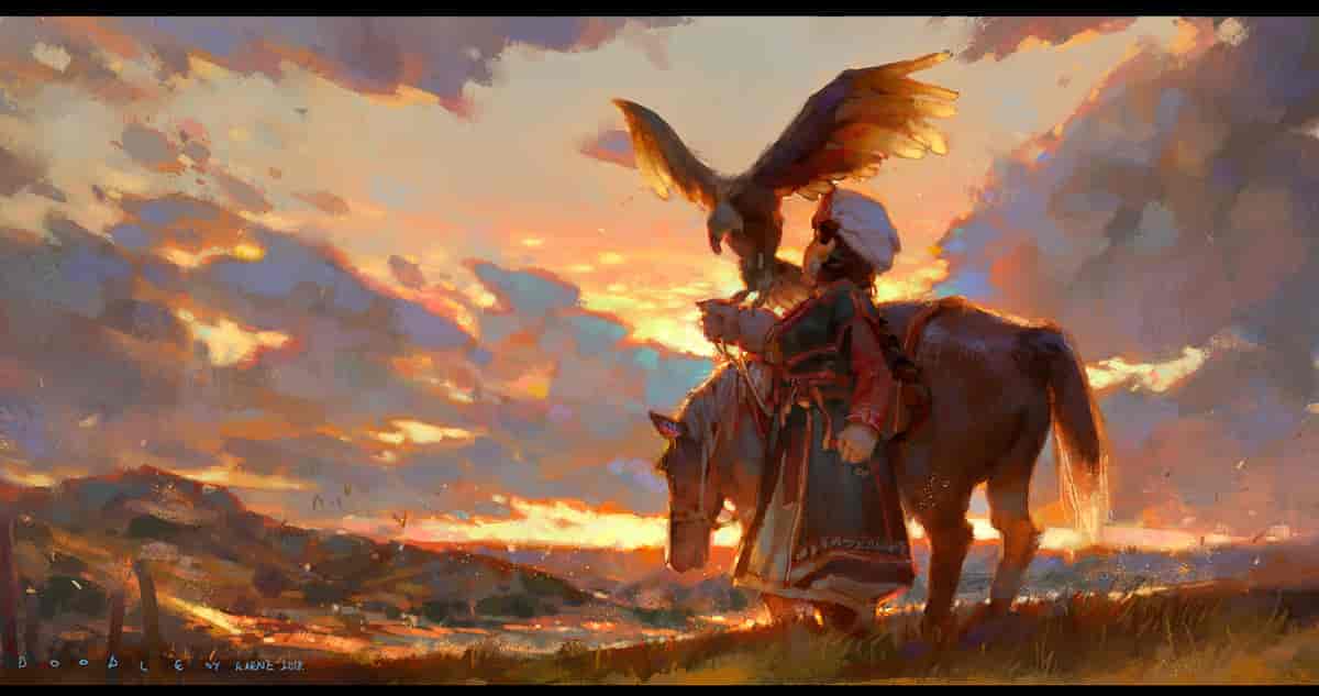 《插画上色的逻辑与策略》配套课件(含一张PSD)