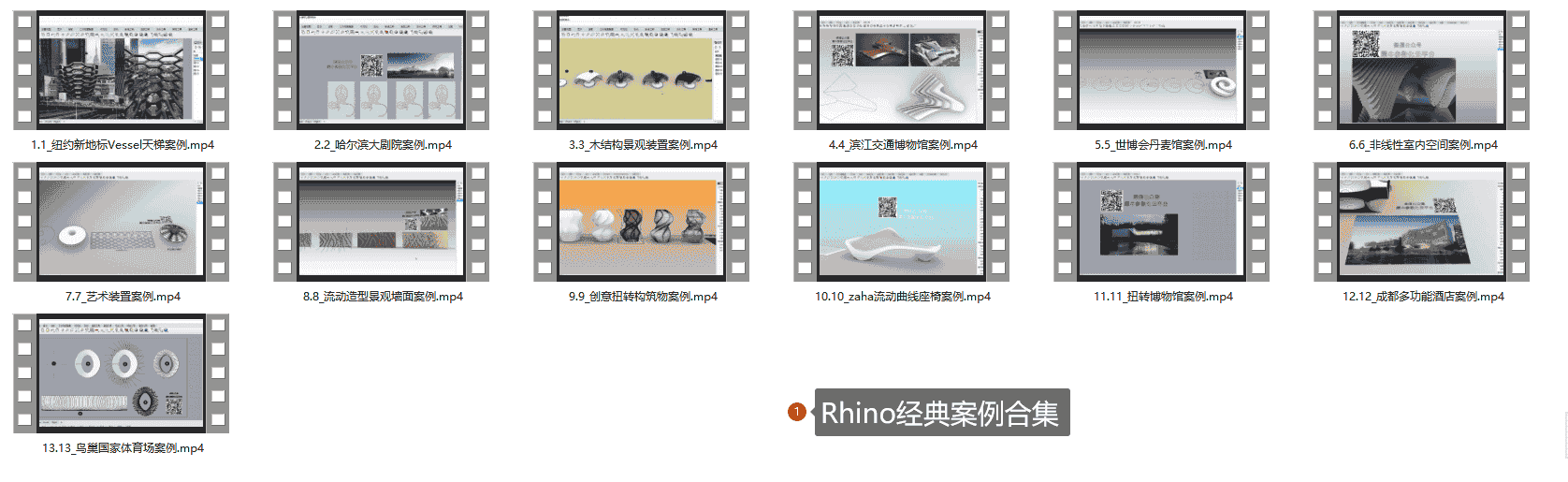 Rhino经典案例合集