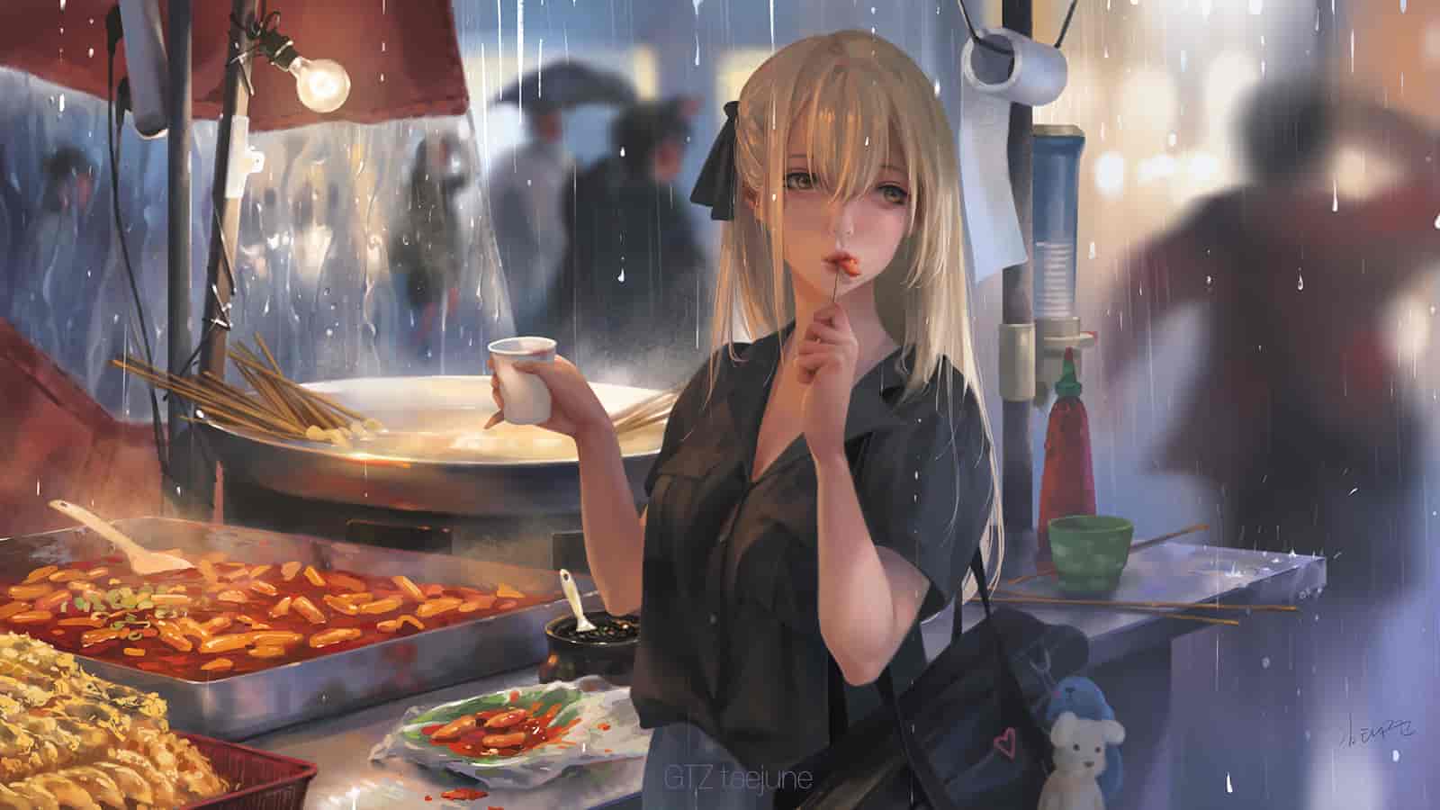 【12.46GB】插画大神Taejune Kim教程+图集+笔刷(含PSD原画)