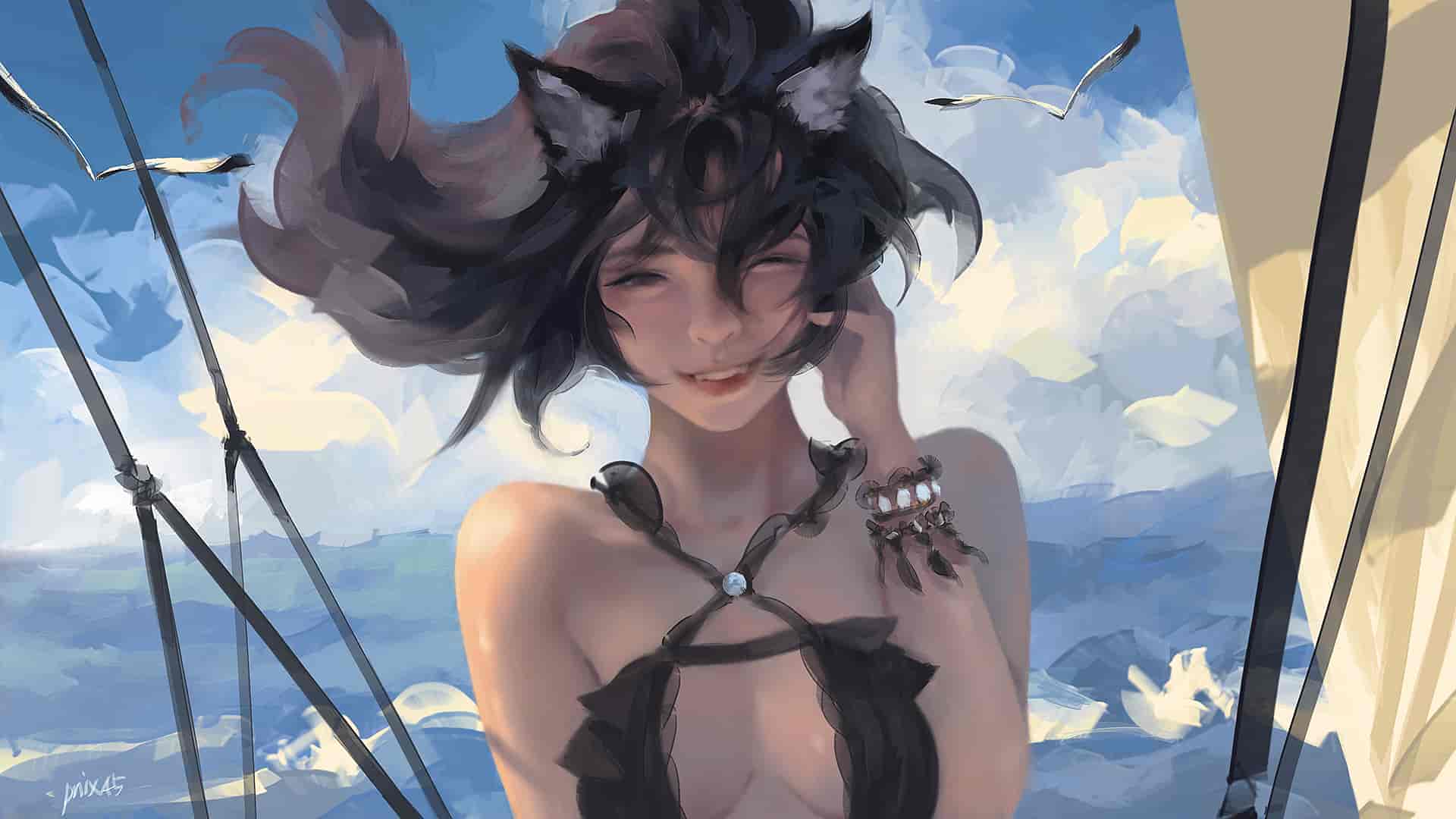 【12.46GB】插画大神Taejune Kim教程+图集+笔刷(含PSD原画)