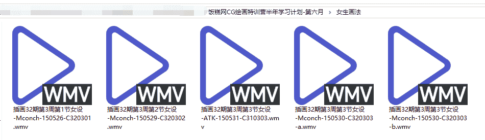 【26GB】CG绘画特训营半年学习计划-第六月