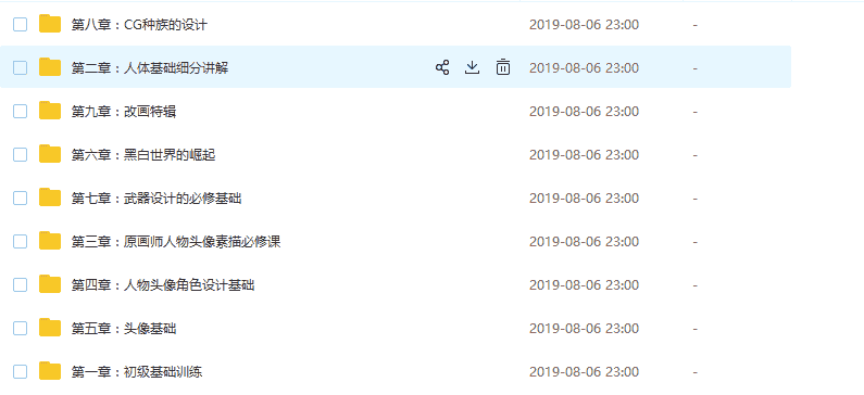 【41GB】名动漫板绘-1《基础系列篇》