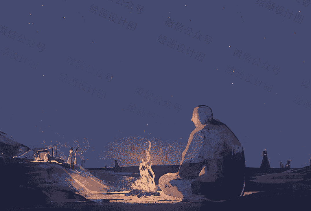 【4.3GB】个人珍藏风景插画教程