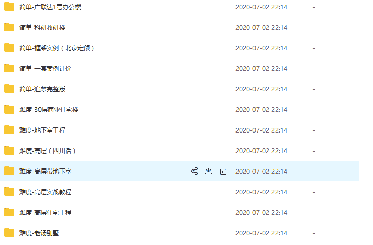 【269GB】广联达实战教程