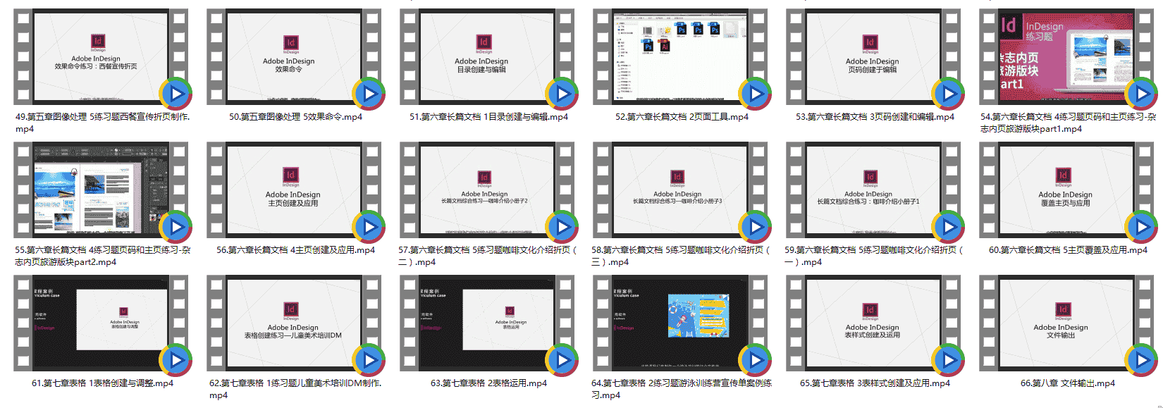 专业排版软件indesign教程