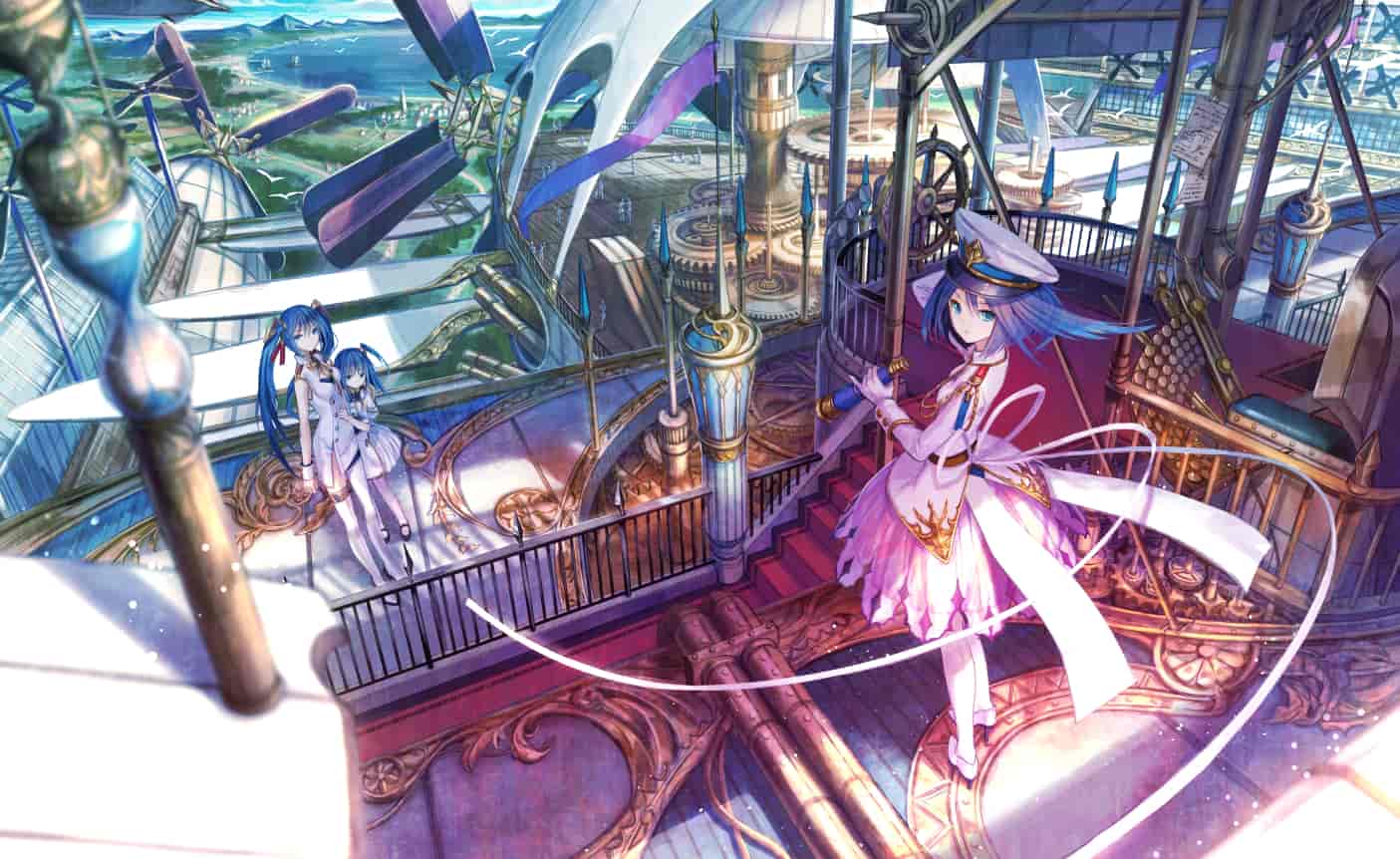 极彩色的魔术师藤ちょこ大佬PSD插画