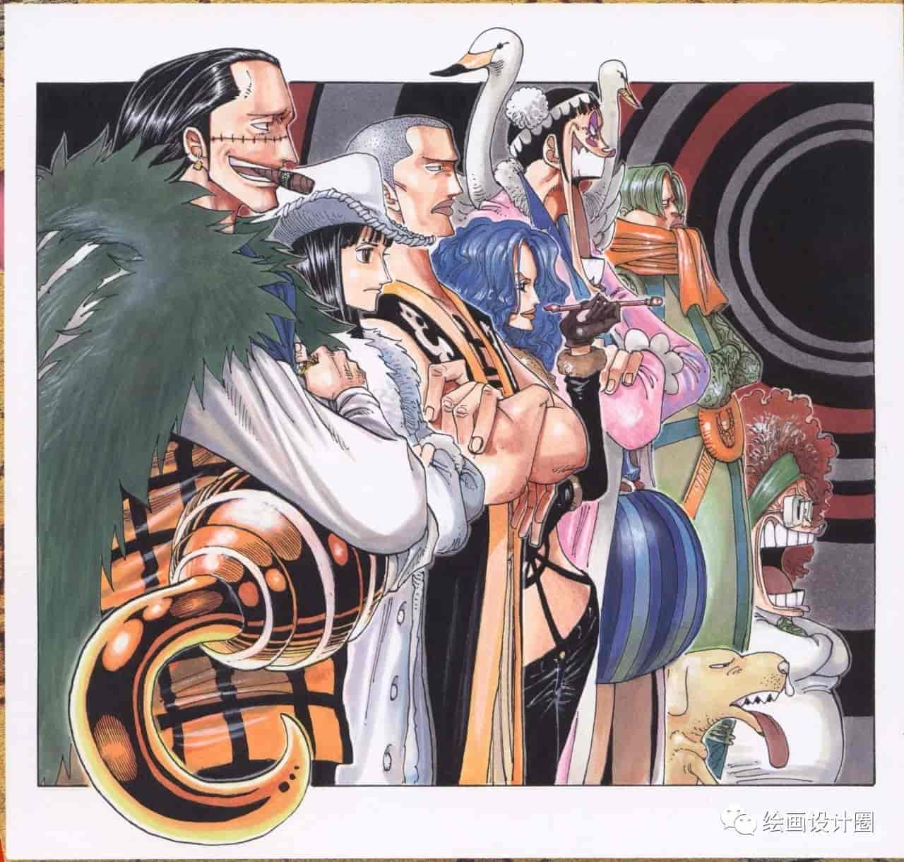 海贼王/尾田系列原画设定集合集