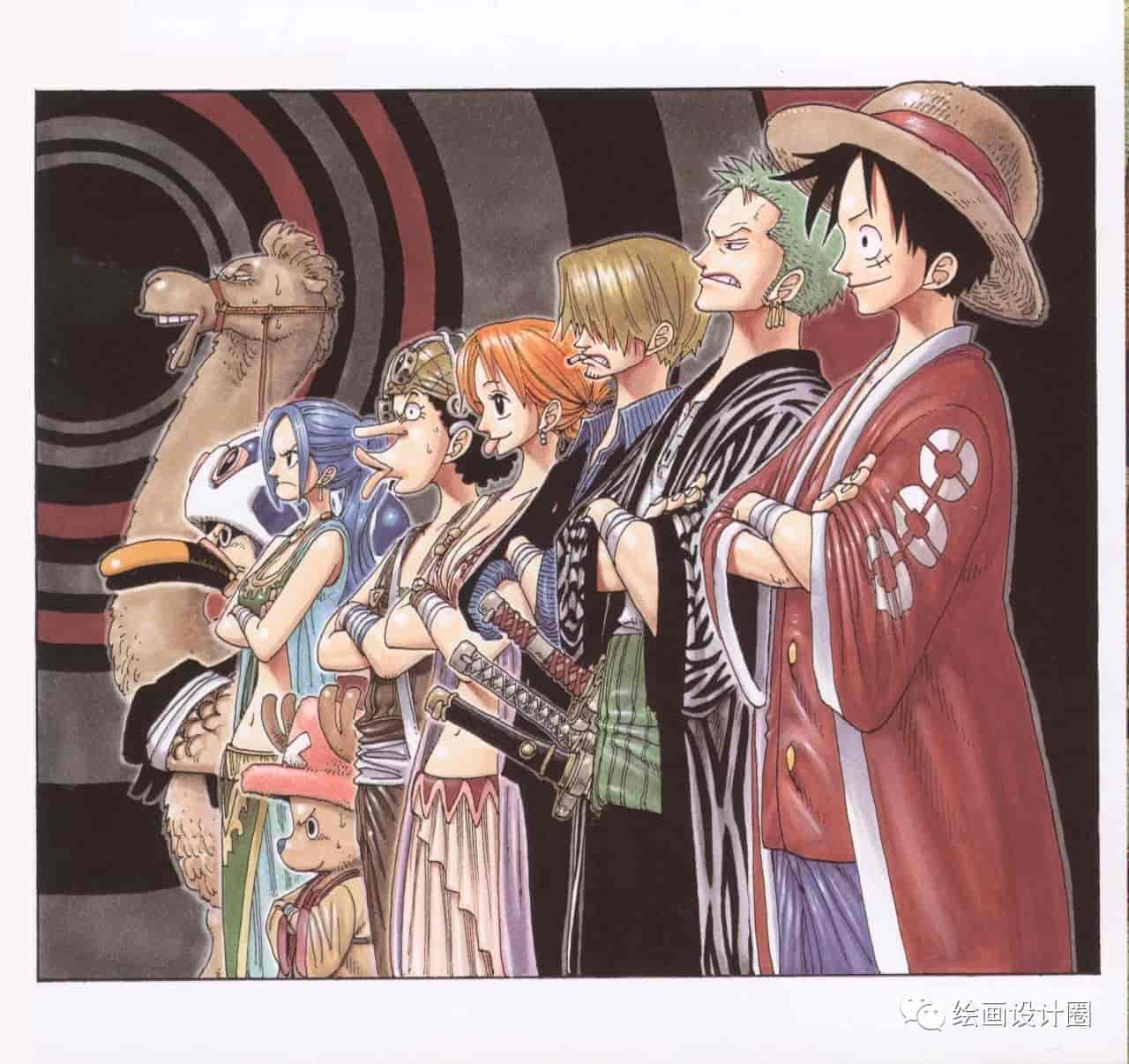 海贼王/尾田系列原画设定集合集