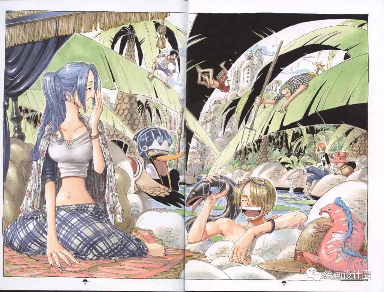海贼王/尾田系列原画设定集合集