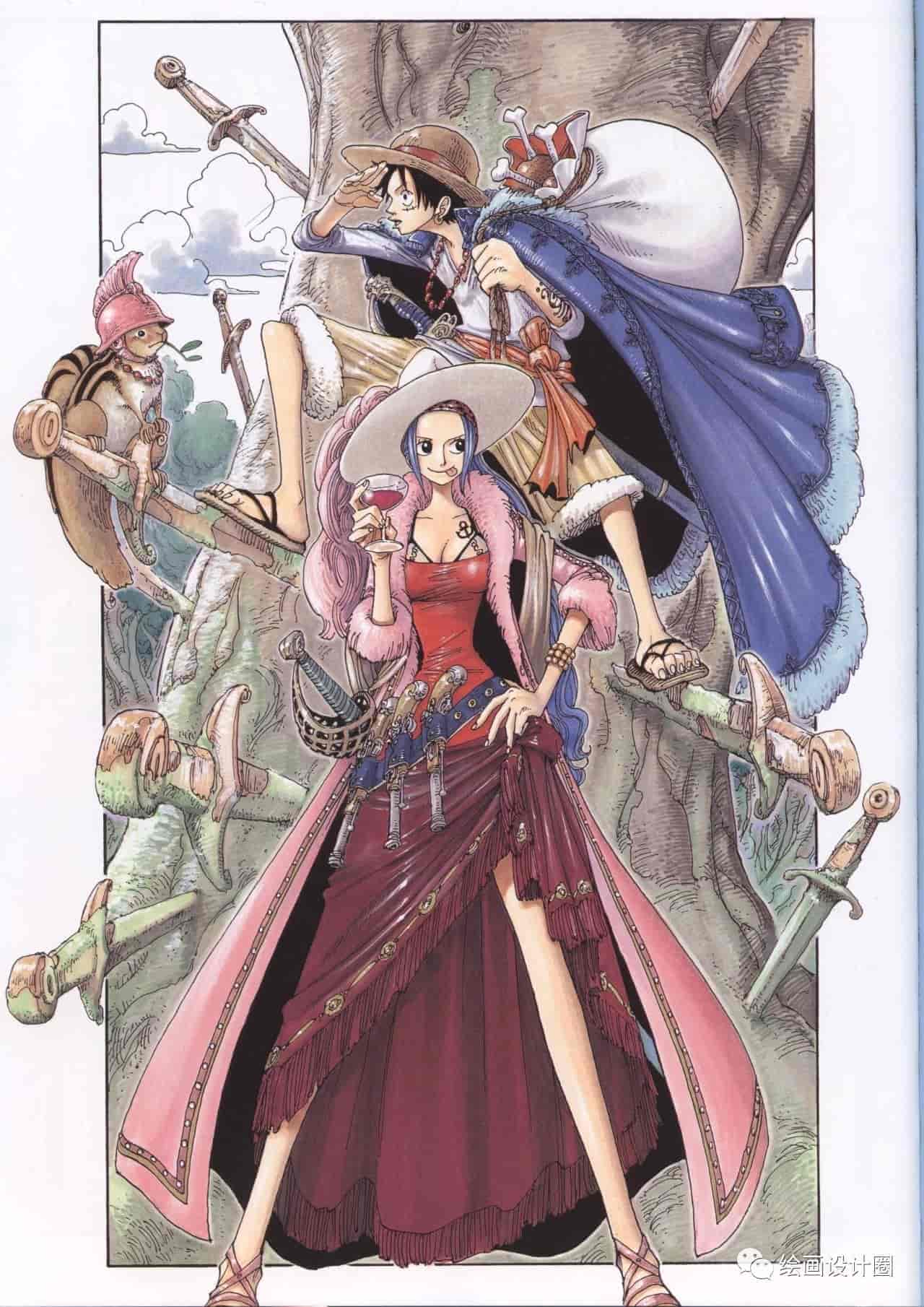 海贼王/尾田系列原画设定集合集