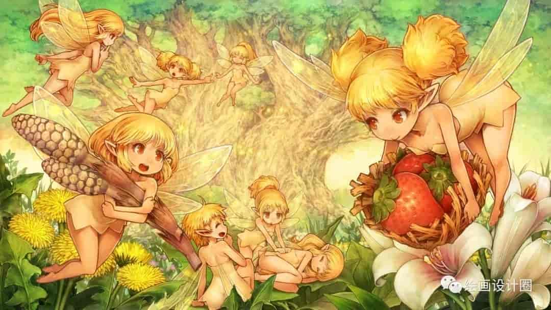 《龙之皇冠》原画集