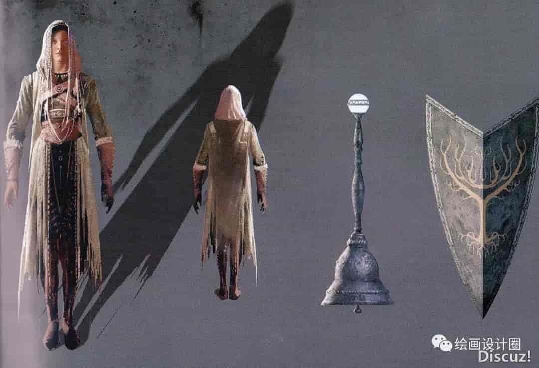 【黑暗之魂II】原画集