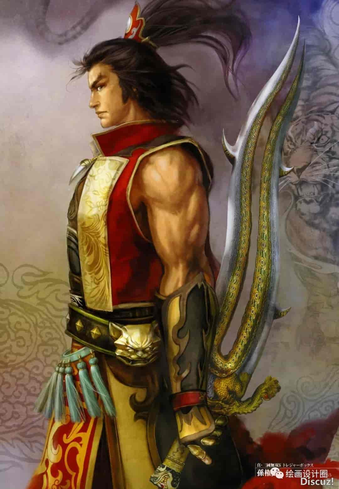【真三国无双十周年 角色全集】原画下载 