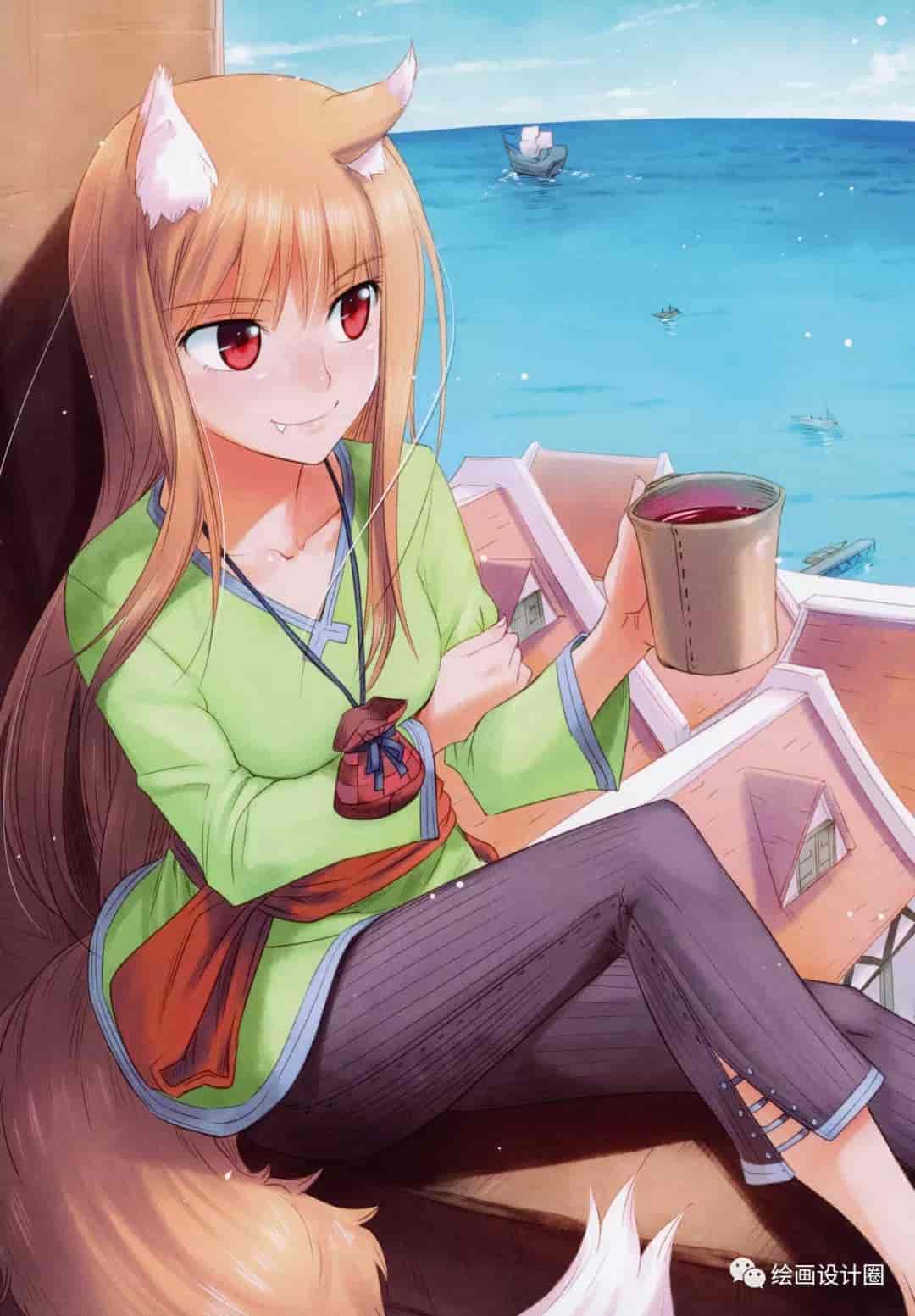 狼与香辛料原画(3册全)