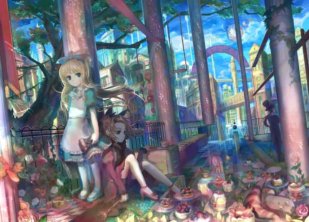 被誉为“极彩色的魔术师”,Pixiv画师藤原作品赏析和下载