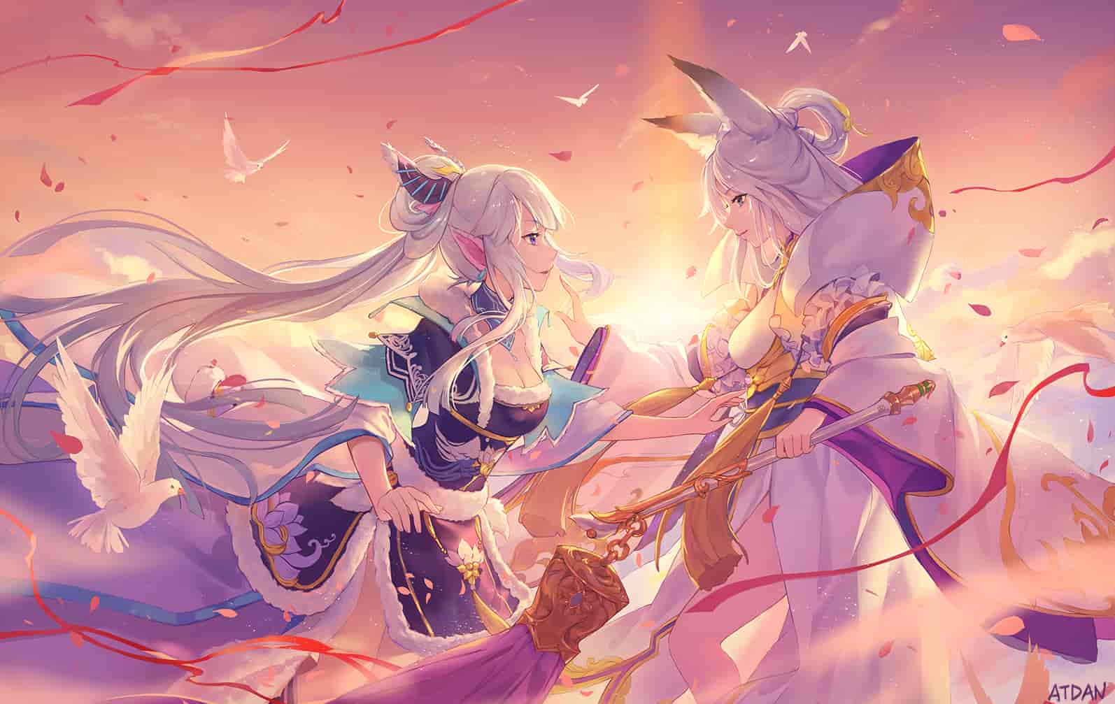 中国画师ATdan作品赏析和下载
