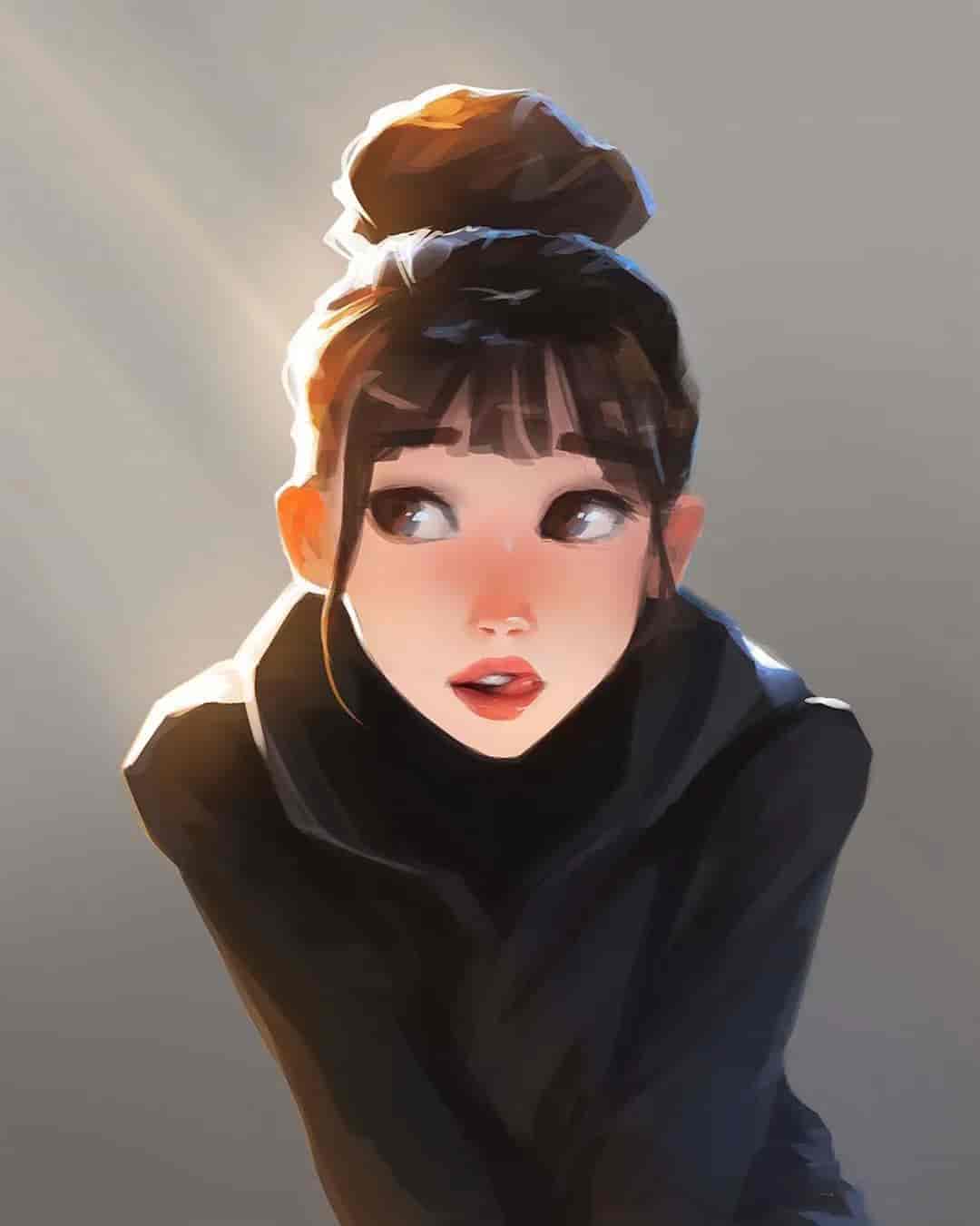 sam yang笔下的率真女生作品459张