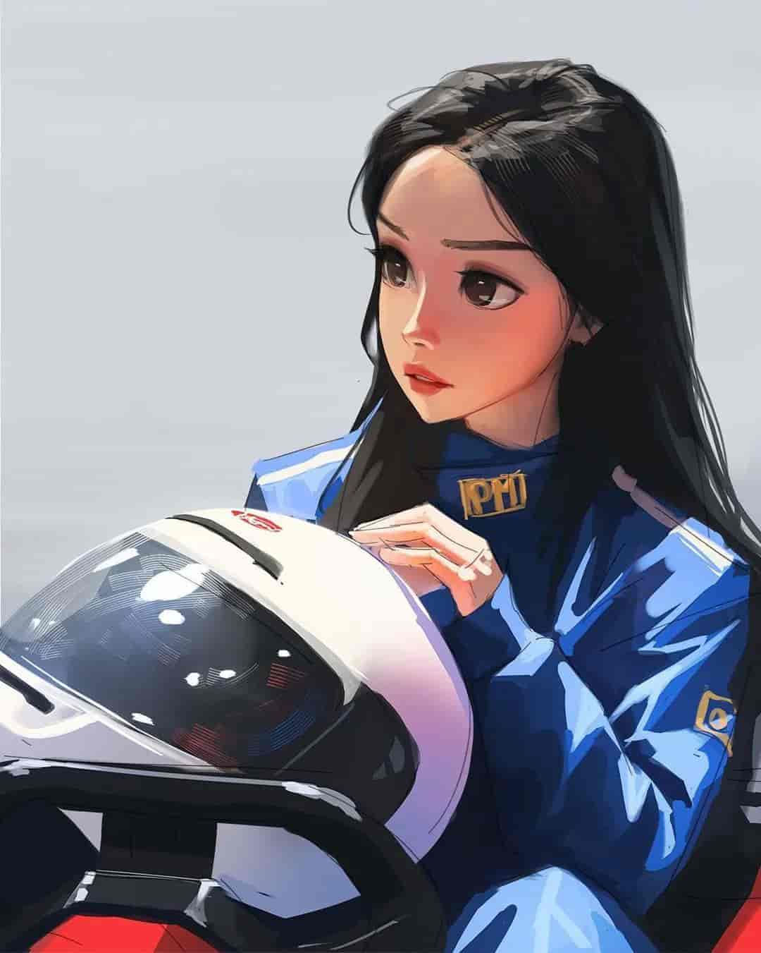 sam yang笔下的率真女生作品459张