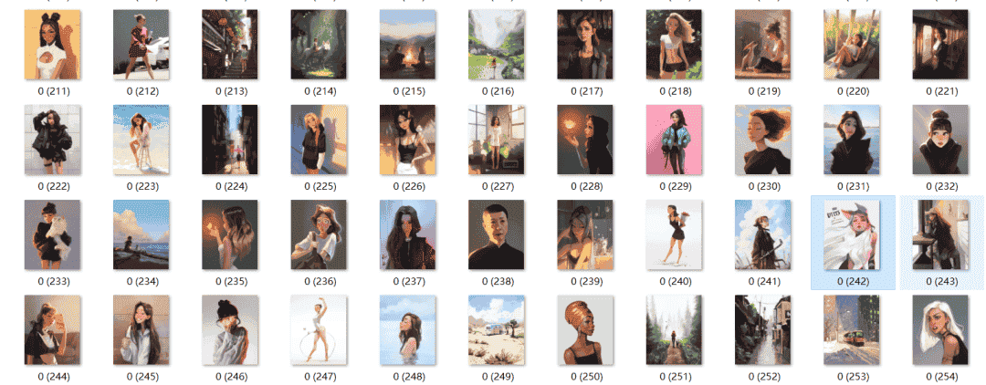 sam yang笔下的率真女生作品459张
