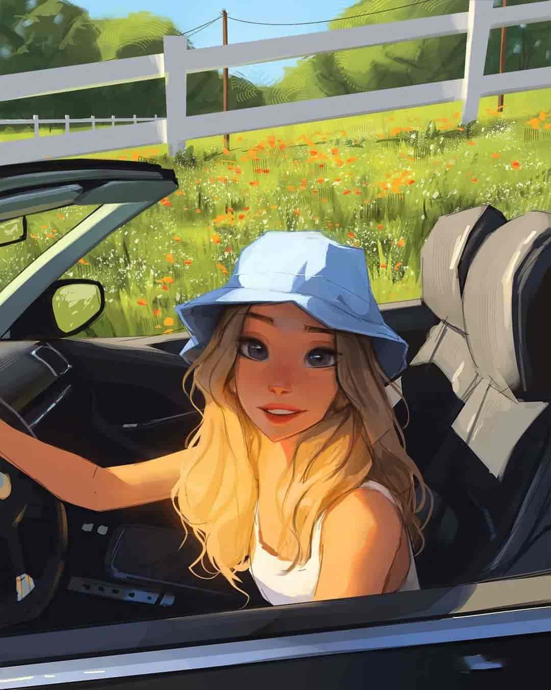sam yang笔下的率真女生作品459张