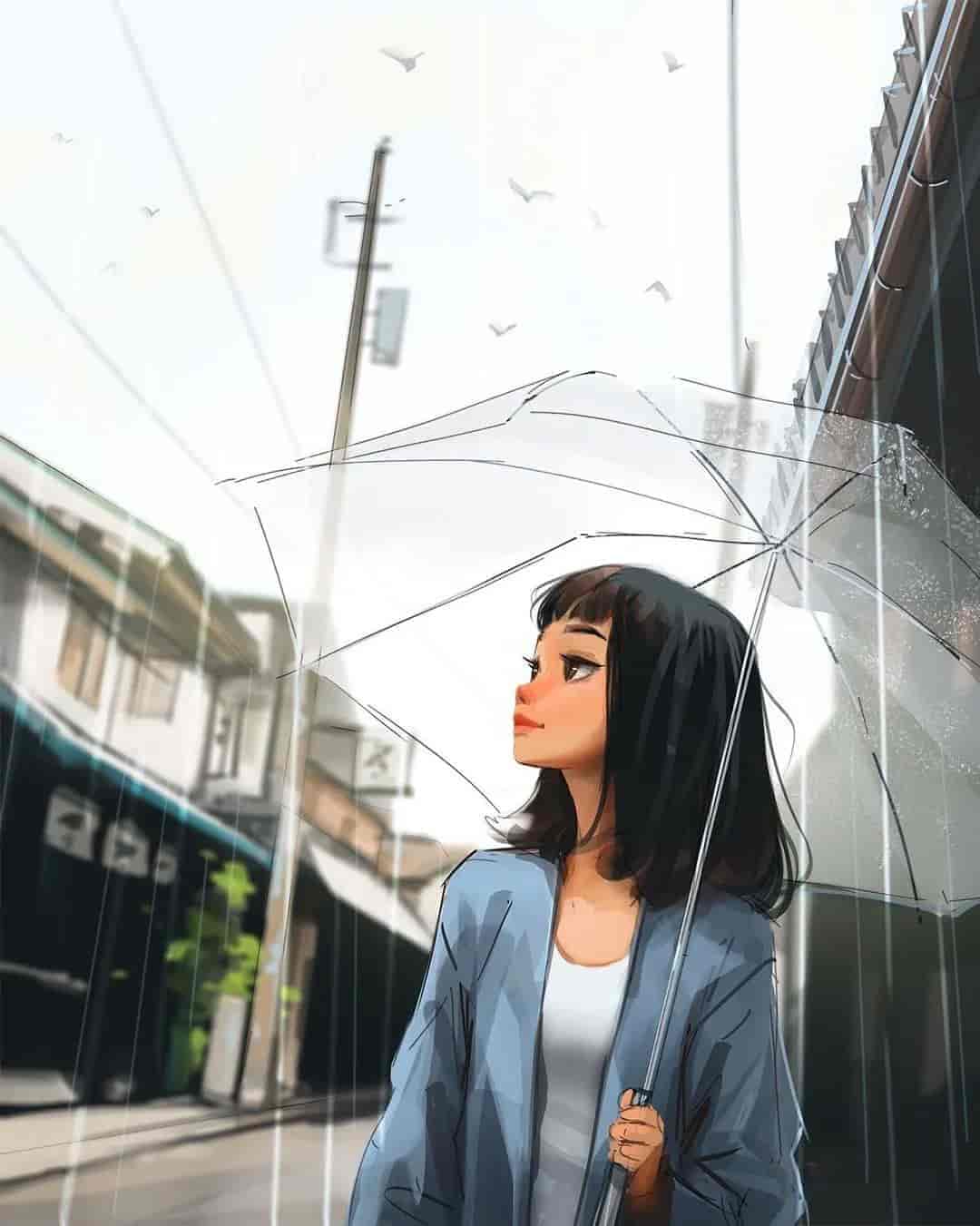 sam yang笔下的率真女生作品459张