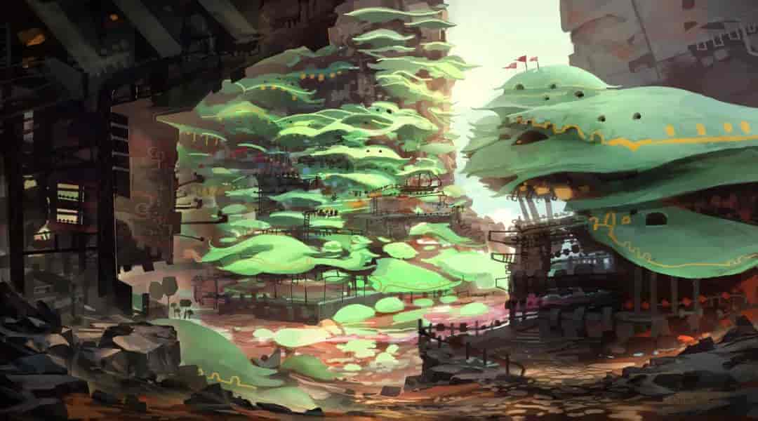 概念设定- 挪威画家Oscar Gregeborn作品集欣赏