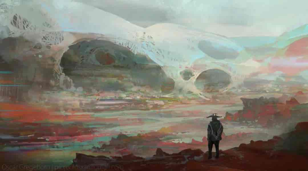 概念设定- 挪威画家Oscar Gregeborn作品集欣赏